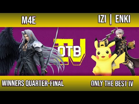 M4E (Sephiroth) vs IZI | Enki (Pikachu, Robin) - Only The Best IV -  Singles Winners Quarter-Final