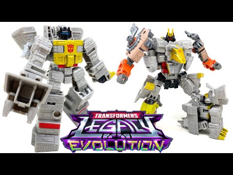 Transformers LEGACY Evolution Core Class GRIMLOCK + Combined Mode Review