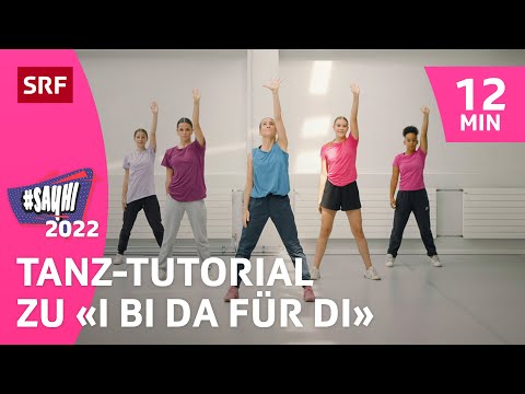 #SayHi 2022: Tanz-Tutorial zu «I bi da für di» von Luca Hänni | SRF Kids – Kindervideos