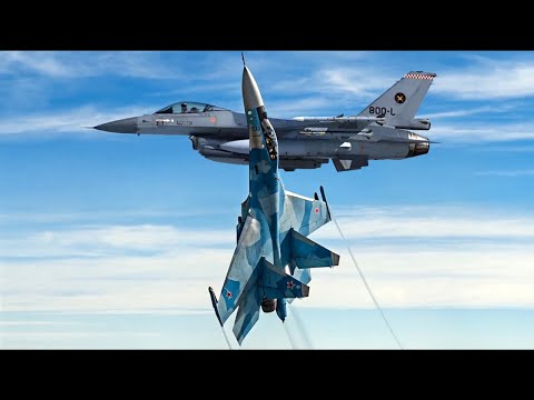 Evidence that Russian Fighter Jet Pilots Are Extremely Brutal in the Air