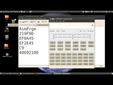 Hex Assembly for TI-83/84 Tutorial 2 - "Hello, World!" Explanation