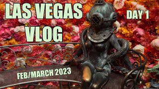 LAS VEGAS VLOG | DAY 1 | $600 FREEPLAY | CATCH AT ARIA | MONEYLINE PIZZA