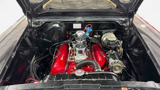 1958 Chevrolet Bel Air Impala Engine Compartment