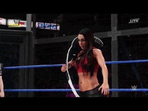 WWE 2K18 Alexa Bliss vs Becky Lynch vs Nikki Bella vs Natalya vs Carmella vs Naomi