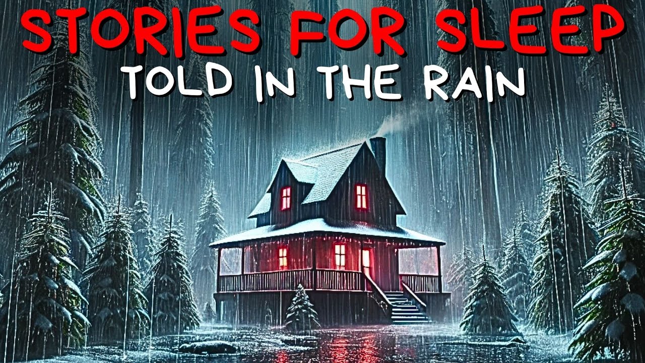 Sharing True Scary Stories to the Sound of Rain | Fall Asleep Quickly | Black Screen Vol. 90