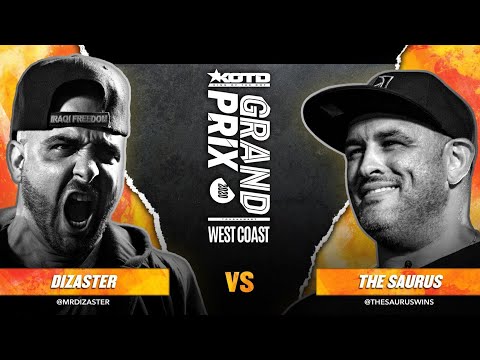 KOTD - Rap Battle - Dizaster vs The Saurus II | #GP2020 R2