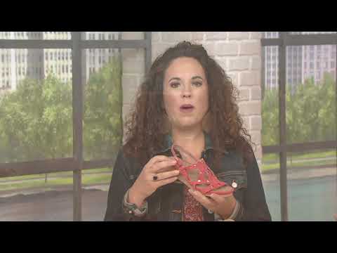 Earth Leather or Suede Cut-Out Wedges - Ficus Leo on QVC