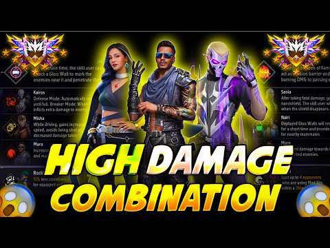 High Damage Character Combination | Best Character Skill Combination | Best Character Combination