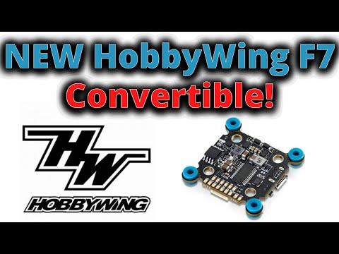 New HobbyWing Convertible F7 Flight Controller !!