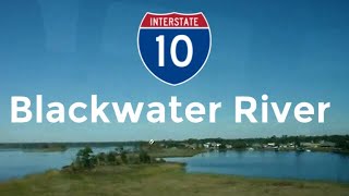 preview picture of video 'Blackwater River on I-10'