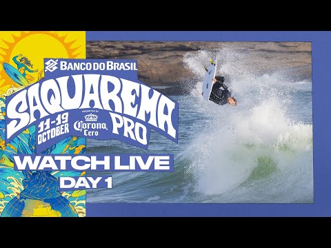 🔴 LIVE - Banco do Brasil Saquarema Pro presented by Corona Cero 2025 - Day 1