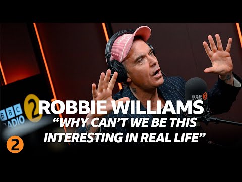Robbie Williams on family life and pre-show rituals
