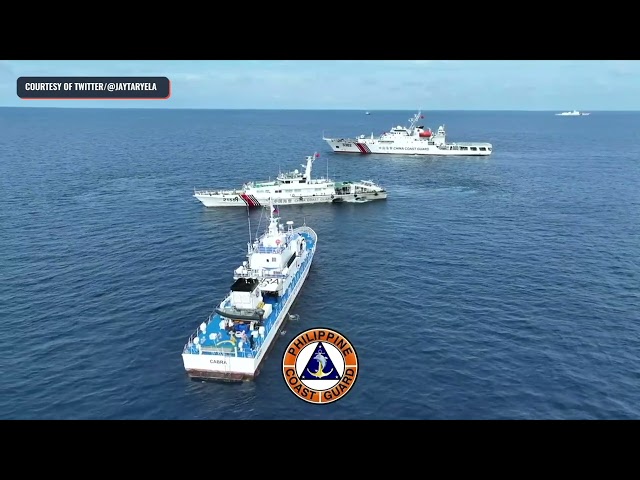 Philippines completes resupply to grounded ship amid  China harassment