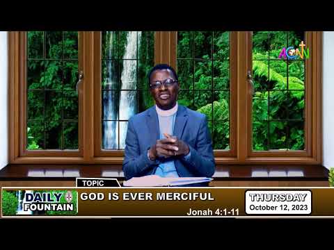 DAILY FOUNTAIN FOR OCTOBER 12, 2023 - VEN. DR. SIMEON O. OLAJOBI