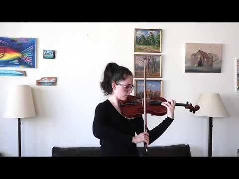 2021 AVIMC Strings Young Artist Group A - Second Prize Winner - Julia Jones