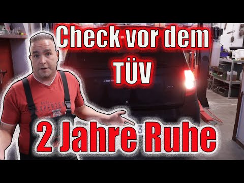 Preparation for 2 years of TÜV - No problem with these tips