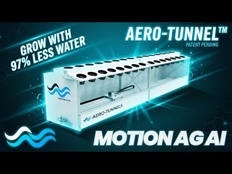 97% Water Savings! Motion Ag AI's NEW Aero-Tunnel™ System (MVP Demo)