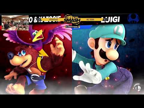 Chewieface (Banjo & Kazooie) vs TBone (Luigi) Pool B2