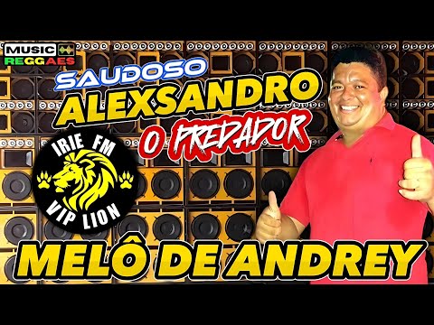 DJ ALEXSANDRO NA IRIE FM VIP LION - MELÔ DE ANDREY