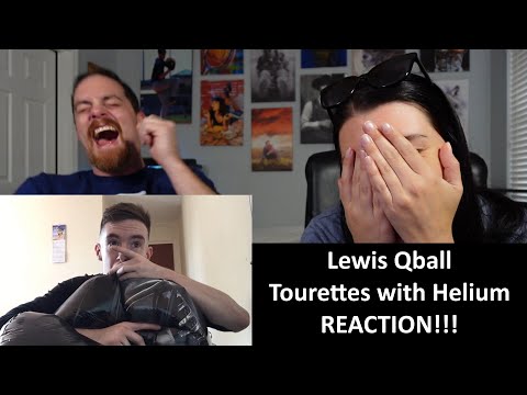 Americans React Tourette's On Helium - Lewis QBall REACTION!