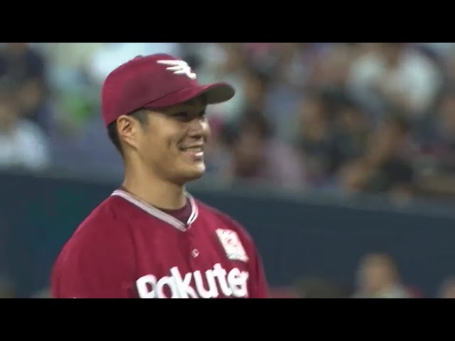【9回裏】イーグルス・則本 107球の9奪三振で今シーズン初完封!! 2018/5/12 Bs-E