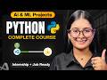 Python Full Course 2026 Beginner To Advanced With AI Projects Saumya Singh