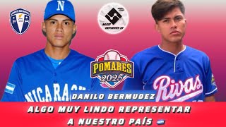 Danilo Bermudez 🗣️ Algo Muy Lindo Representar A Nuestro País 🇳🇮 #GPO2025 ⚾️ #FrenteSurRivas