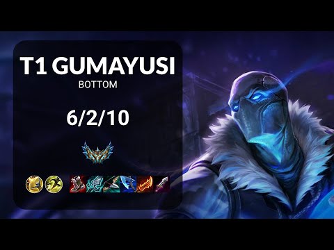 T1 Gumayusi Varus vs Draven BOTTOM - KR CHALLENGER Patch 15.7