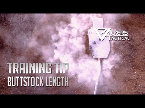 BCM TRAINING TIP - BUTTSTOCK LENGTH