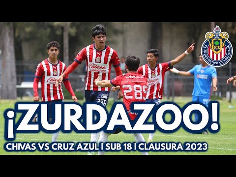 ¡GOOOL DE CAMARENA! | CHIVAS VS CRUZ AZUL | SUB 18 | JORNADA 16 | CLAUSURA 2023