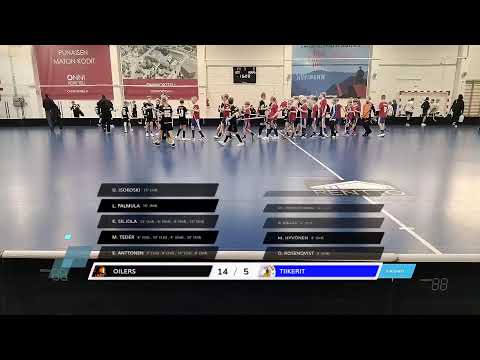 P13 Ylempi kilpa Oilers Black - Tiikerit