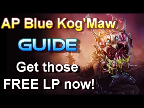AP Blue Kog'Maw Guide - The Vomitting Spitting What-The-Shit Monster - League of Legends