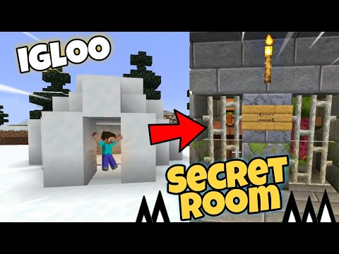 Secret Room Inside Igloo Minecraft (DO YOU KNOW?)