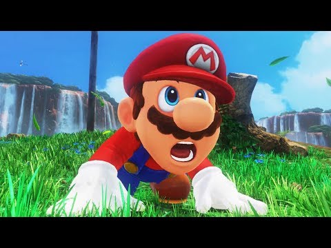 Super Mario Odyssey Walkthrough - Part 1 - Cap + Cascade Kingdom
