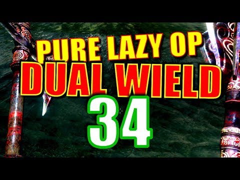 Skyrim Pure Lazy OP Dual Wield Walkthrough Part 34: Sneaking into Markarth, 27 Free Ebony Ingots