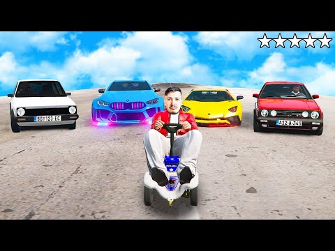 IGRAMO NAJLUĐE GANJE U GTA 5! (Pobjegao sa Golfom!)