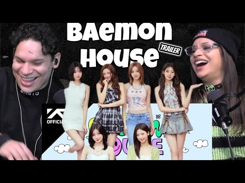 Waleska & Efra react to BAEMON HOUSE trailer 