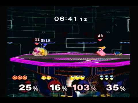 Melee Doubles Winners Finals 1 of 3 Wobbles Ice Climbers & DoH Peach vs N64 Pikachu & Jace Captain Falcon c