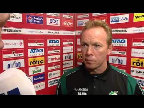 Interview Willy Boessen na afloop van De Graafschap - Fortu