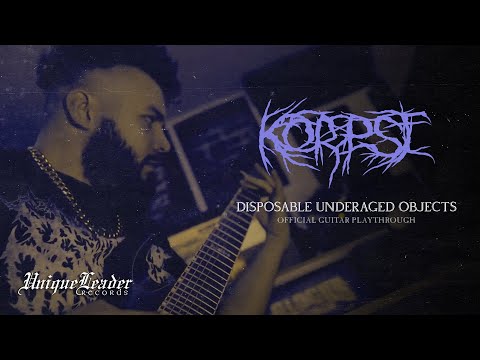 Korpse - Disposable Underaged Objects (Guitar Play-Through)
