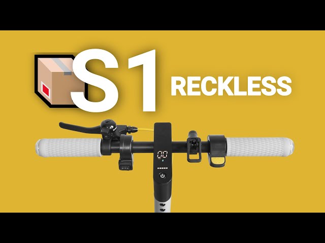 Mascooter S1 Reckless Patinete Eléctrico 300W Homologado DGT Gris video