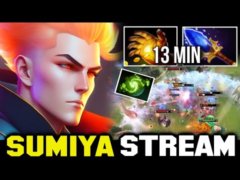 13min Fast Scepter Wombo Combo Classic Build | Sumiya Invoker Stream Moment 3739