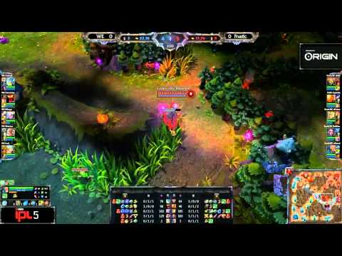 World Elite v Fnatic - IPL 5 Group Stage