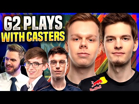 MIKYX AND WUNDER PLAY WITH LEC CASTERS! - G2 Mikyx Plays Gragas SUPPORT vs Lulu! |