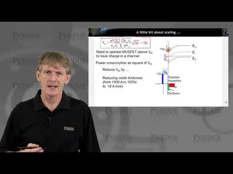 ECE 606 Solid State Devices L28.4: MOScap - MOScap Induced Charges in Depletion and Inversion