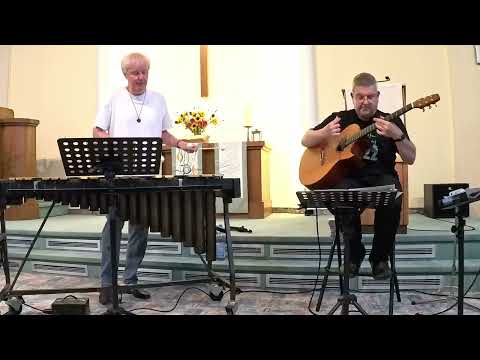 Blue Bossa – 060924 – Andy Gütte, vib., und Frank Weber, guit.