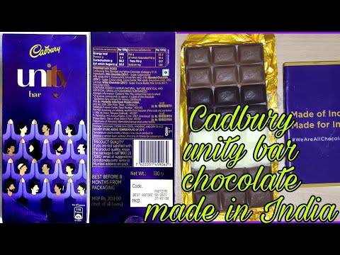 cadbury "UNITY BAR" chocolate, made in 🇮🇳India