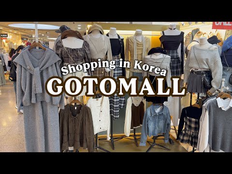 Shopping in Korea Vlog | Gotomall Autumn 2025 Collection | Korean Autumn Fashion Trends