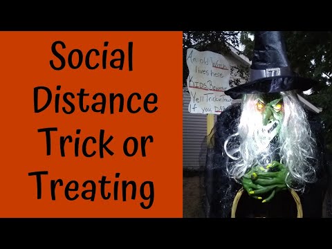 Social Distance Trick or Treating (FULL LENGTH DIY)