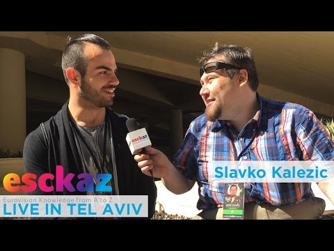 ESCKAZ in Tel Aviv: Interview with Slavko Kalezić (Montenegro) at Israel Calling
